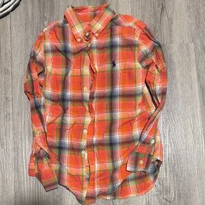 Ralph Lauren Men's Vibrant Plaid Button-Down Shirt